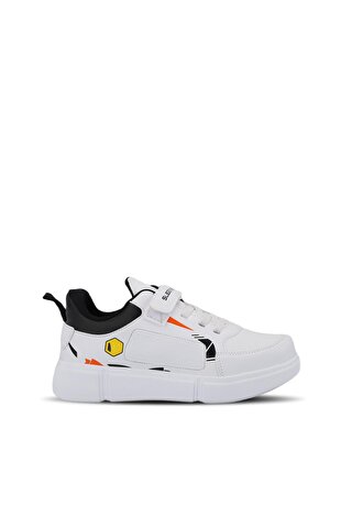 SLAZENGER KEPA KTN Sneaker Unisex Çocuk Ayakkabı Beyaz / Siyah