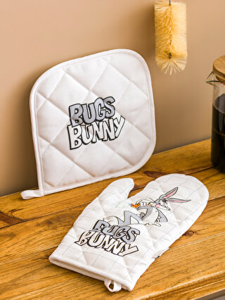 Bugs Bunny Printed Oven Glove Set -S4GV83Z8-F9C - S4GV83Z8-F9C 