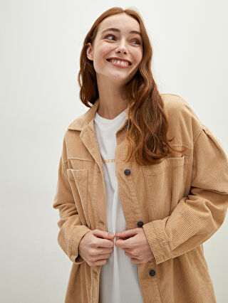 KOOS LILO 新品　38 LCWAIKIKI Classic Embroidered Oversize Women's Shirt