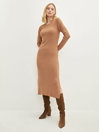 Frau BRAUN Kleid -W1KL76Z8-GN0 - W1KL76Z8-GN0 - LC Waikiki