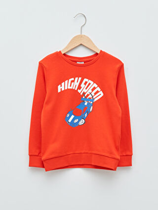 LCW Kids Sweat-shirt Floral Pour Filles à Col Rond -S5OF17Z4-R9J - LC