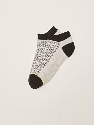 Patterned Men's Booties Socks -S2EI75Z8-LQJ - S2EI75Z8-LQJ