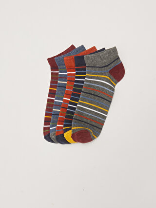 Striped Men's Booties Socks 5 Pack -S2GP18Z8-K00 - S2GP18Z8-K00 - LC ...