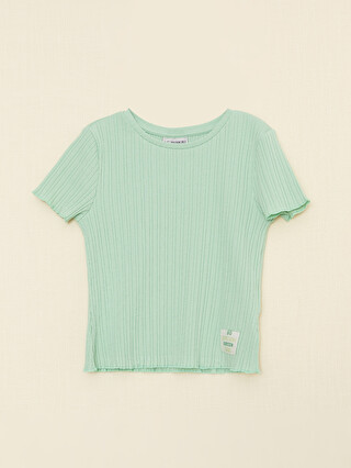 T-shirt Basique Manches Courtes 2025 Pour Enfant – Col Rond, Uni, Doux – Pour Fille Et Garçon, De 1 à 9 Ans – été Et Quotidien