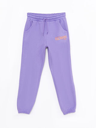 LC WAIKIKI Elastic Waist Printed Girl Jogger Sweatpants