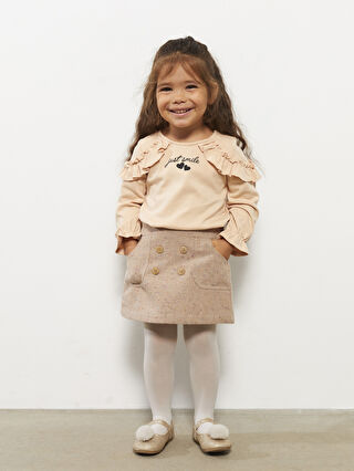 Beige store skirt baby
