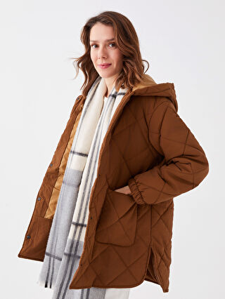 Poetry guaranteed Padded shawl collar coat