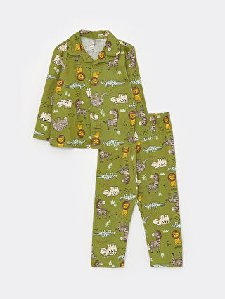 【公式】 Polo -S38856Z1-LRF Set Pyjamas Boy Baby Sleeve Long Collar 着物・浴衣