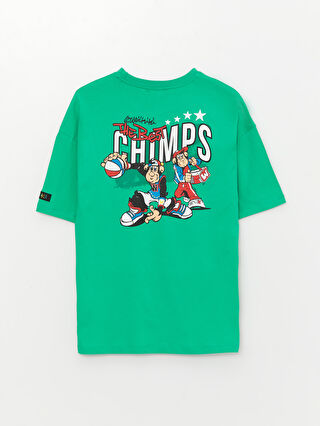 mikeページ LC WAIKIKI Футболка з круглим вирізом горловини, коротким