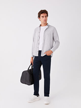 Slim Fit Men's Chino Trousers -W31330Z8-KN7 - W31330Z8-KN7 - LC Waikiki