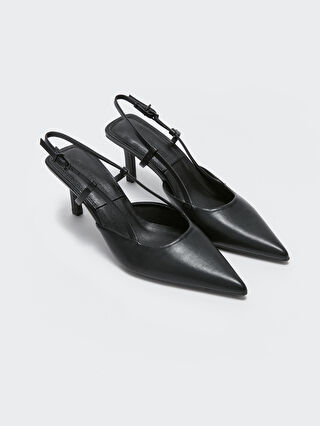 【アウトレット☆送料無料】 Leather W33476Z8 - -W33476Z8-HUC Shoes Heeled Women's Look シャンプー