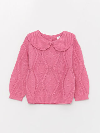 Baby girl knitted jumper store