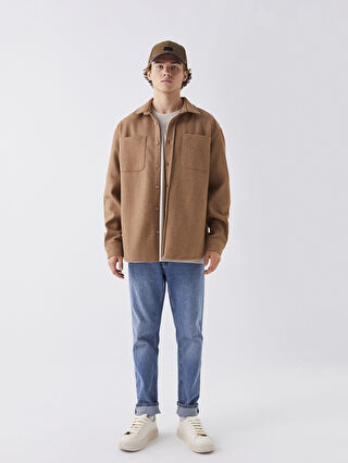 Men's Suede Cap Hat With Label Embroidery -S40532Z8-CRR Men's Suede Cap Hat With Label Embroidery -S40532Z8-CRR
