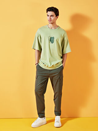 Satin belted cargo pants – 08sircus