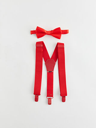 Boy’s Clip on Suspenders and Bowtie -S44376Z4-GZX - S44376Z4-GZX - LC  Waikiki