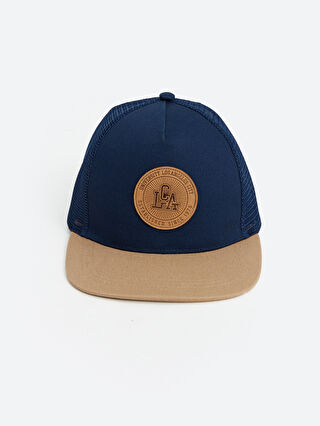 Printed Mesh Detail Boys' Baseball Cap -S45231Z4-HFK