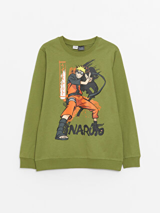 Crew Neck Naruto Printed Long Sleeve Baby Boy T-Shirt -S45363Z4-HBD -  S45363Z4-HBD - LC Waikiki