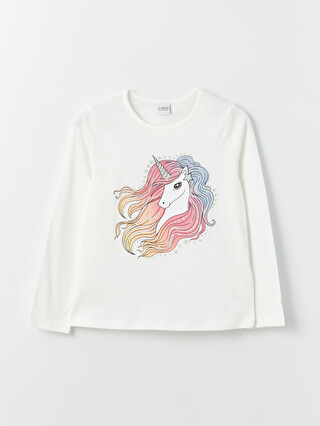 T-shirt Manches Longues Col Rond Enfant – Viscose Doux & Extensible, Filles & Garçons
