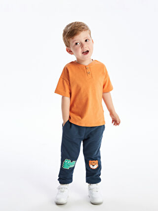 大人気新品  Printed Baby Boy Jogger Sweatpants with Elastic Waist パンツ
