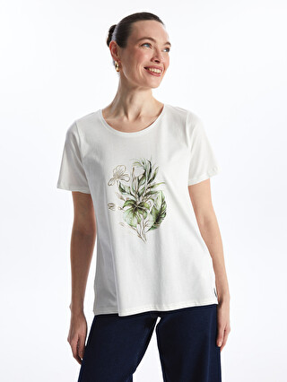 T-shirt imprimé à manches courtes à motif - Rose - Femme - 6.00 T-shirt imprimé à manches courtes à motif - Rose - Femme - 6.00
