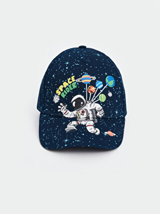 【安心発送】 Cap Boy Printed Space Hat LC - S4BY52Z4-QTL - -S4BY52Z4-QTL 帽子