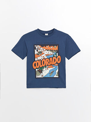 Crew Neck Oversize Boy's T-Shirt -S4GJ02Z4-HHX - S4GJ02Z4-HHX - LC Waikiki Crew Neck Oversize Boy's T-Shirt -S4GJ02Z4-HHX - S4GJ02Z4-HHX - LC Waikiki