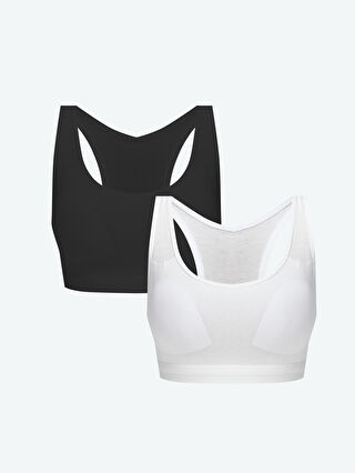 Flat Paded Bustier Women's 2-Pack -W41414Z8-CVL - W41414Z8-CVL - LC Waikiki