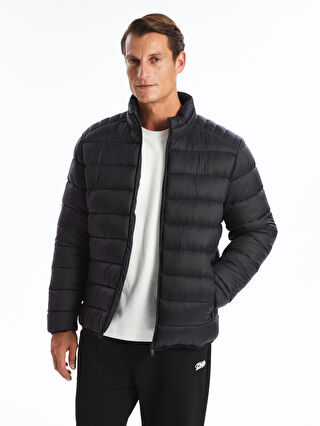 Standard Fit Turtle Neck Men's Puffer -W42192Z8-CVL - W42192Z8-CVL - LC  Waikiki