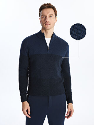 Hawaii 　『GUY ROVER』　751460B8 LC WAIKIKI Standing Collar Long Sleeve Polar Men's Zippered