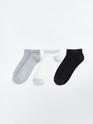 LC Waikiki Women's Plain Trainer Socks 5 Pack -S22700Z8-J3C