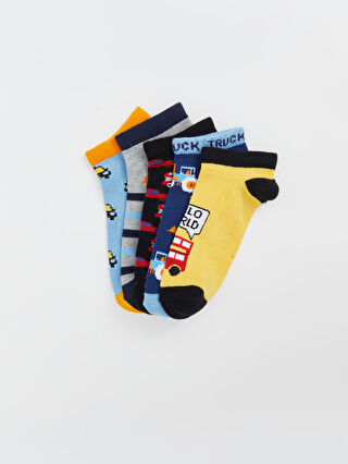 5-pack Boy's Trainer Socks -W47577Z4-K00 - W47577Z4-K00 - LC
