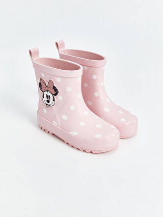 Minnie Mouse Printed Baby Girl Boots W4AG02Z1 DMQ W4AG02Z1 DMQ LC Waikiki