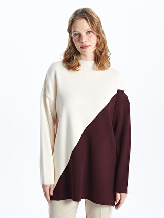 Tunique Lafaye Pour Femme - Couleur Bordeaux, Taille L (40), Neuve Avec étiquettes