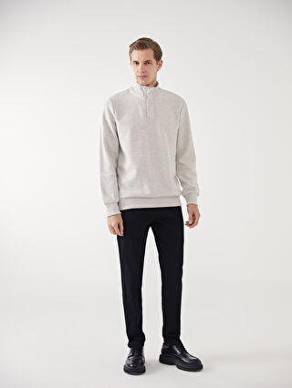 LC WAIKIKI Funnel Neck Men's Sweatshirt -W4DS21Z8-DHA