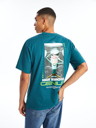 Crew Neck Short Sleeve PlayStation Printed Jersey Men's T