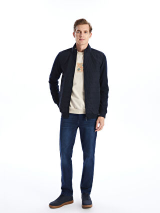 LC WAIKIKI Standard Fit Funnel Neck Men's Coat -S50830Z8-RFH