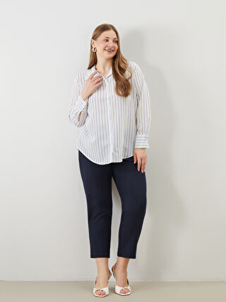 Elastic Waist Women'S Pants -S5EO35Z8-E1J - S5EO35Z8-E1J