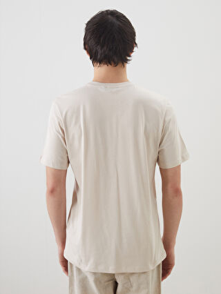 XSIDE Crew Neck Printed Jersey Men's T-Shirt -S5FF26Z8-YJ2