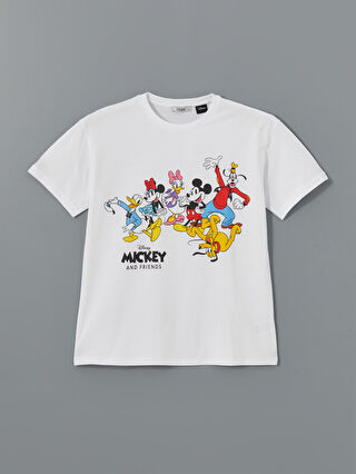 XSIDE Crew Neck Mickey and Friends Printed Women's T-Shirt