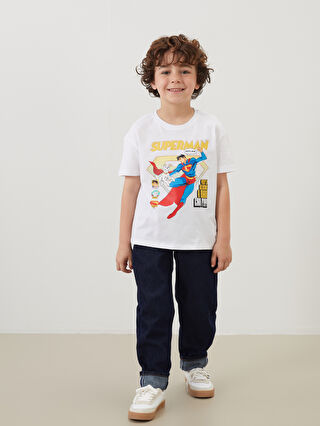 Boy WHITE T-Shirt -S5MV89Z1-Q6K - S5MV89Z1-Q6K - LC Waikiki