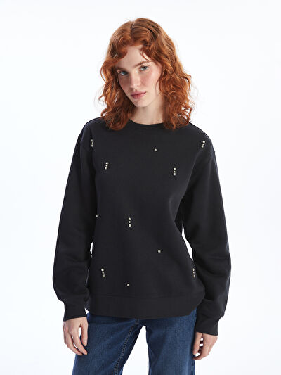 Lcw basic sweatshirt deals