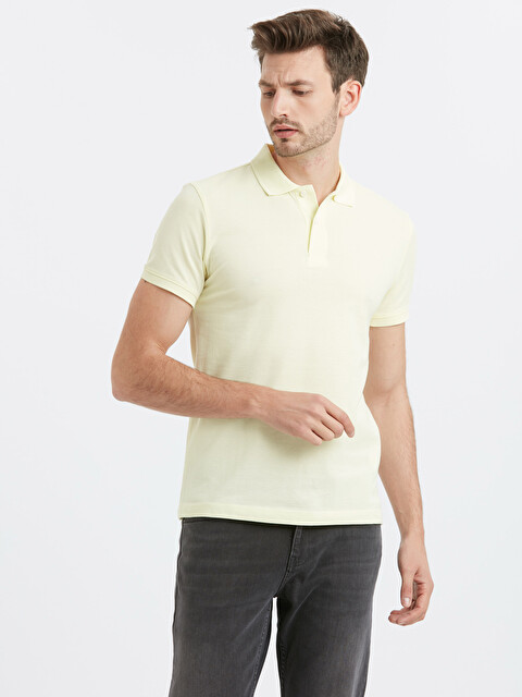 Polo Yaka Kısa Kollu Pike Basic Tiş&ouml;rt - LC WAIKIKI