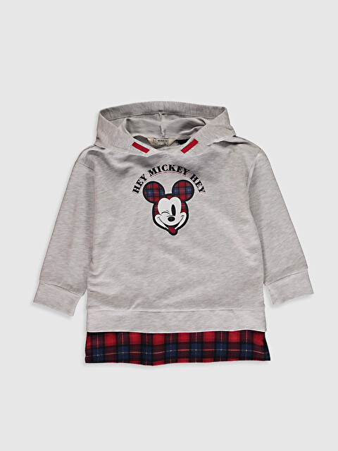 Kız &Ccedil;ocuk Mickey Mouse Sweatshirt