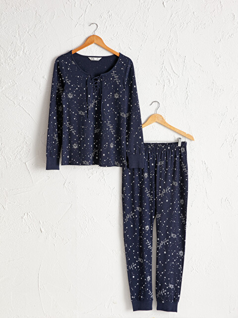 Baskılı Pijama Takımı - LC WAIKIKI