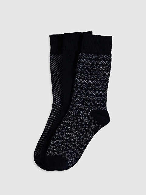 Desenli Soket Çorap 3'lü - LC WAIKIKI