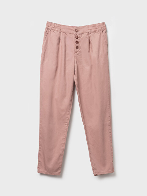 Bilek Boy Beli Lastikli Jean Pantolon