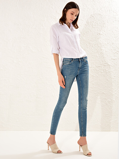 Bilek Boy Skinny Jean Pantolon