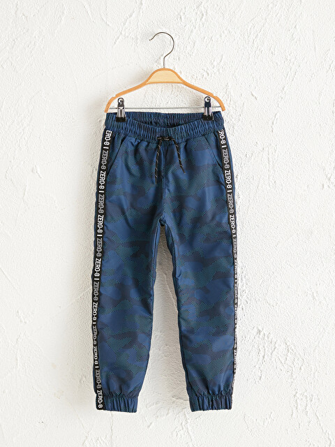 Erkek &Ccedil;ocuk Kamuflaj Desenli Jogger Pantolon