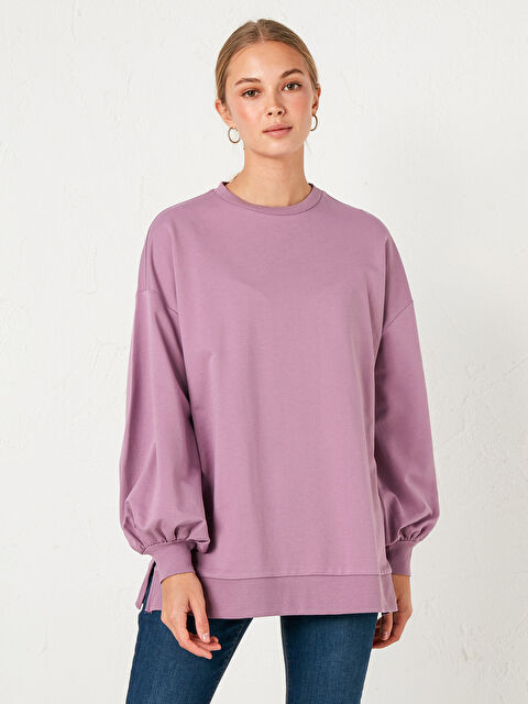 Kadin Sweatshirt Uzun Sweatshirt Hoodie Lc Waikiki