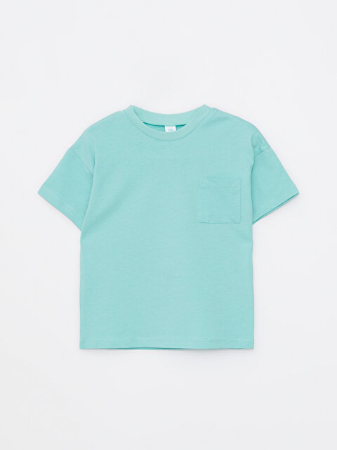 Crew Neck Short Sleeve Basic Cotton Baby Boy T-Shirt - LC WAIKIKI